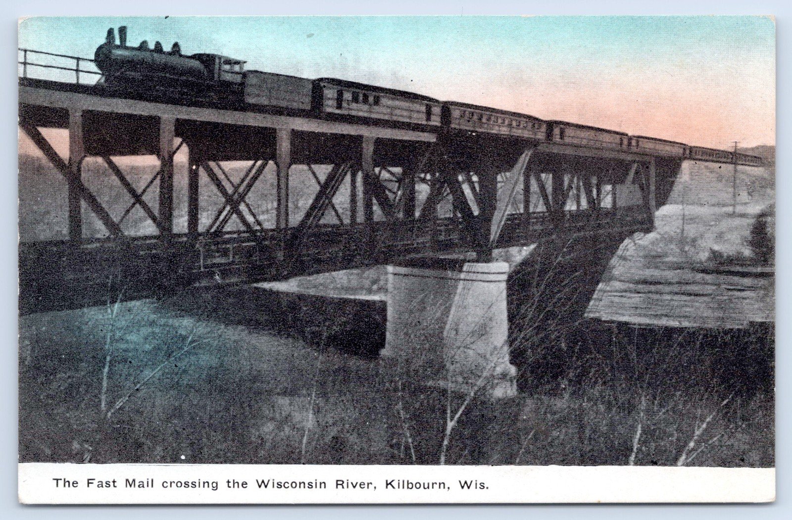Postcard of current bridge